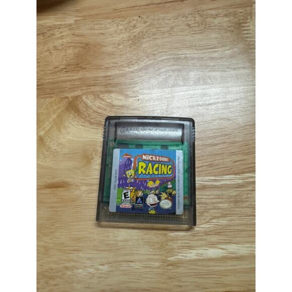 Gameboy Nicktoons Nick‎ Toons Racing Game
